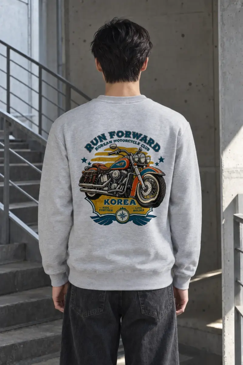 "Ride Further Live Bolder" Heavy Blend Unisex Crewneck Sweatshirt