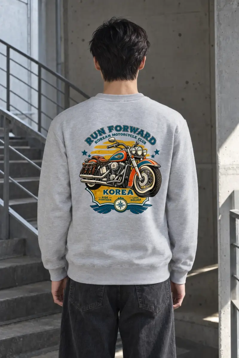 "Ride Further Live Bolder" Heavy Blend Unisex Crewneck Sweatshirt