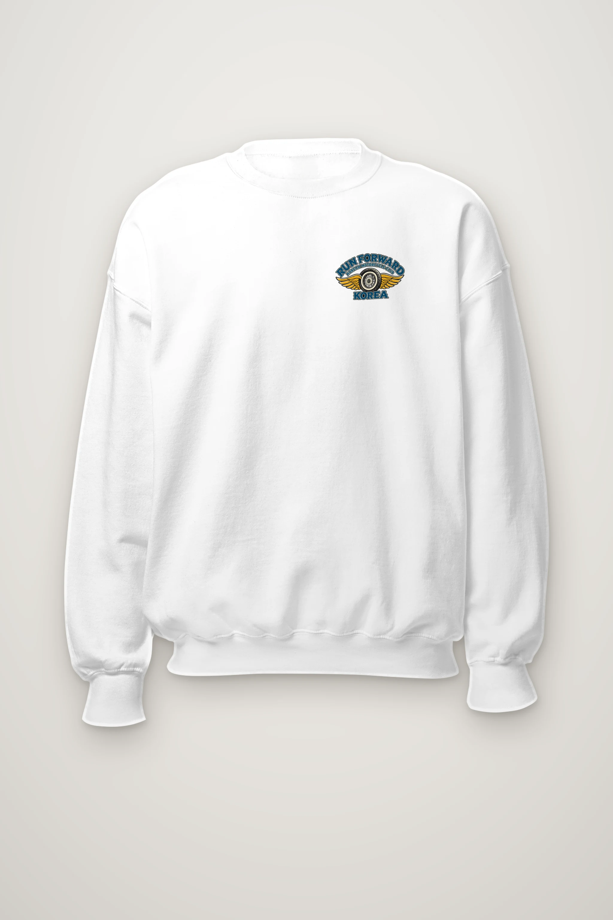 "Ride Further Live Bolder" Heavy Blend Unisex Crewneck Sweatshirt