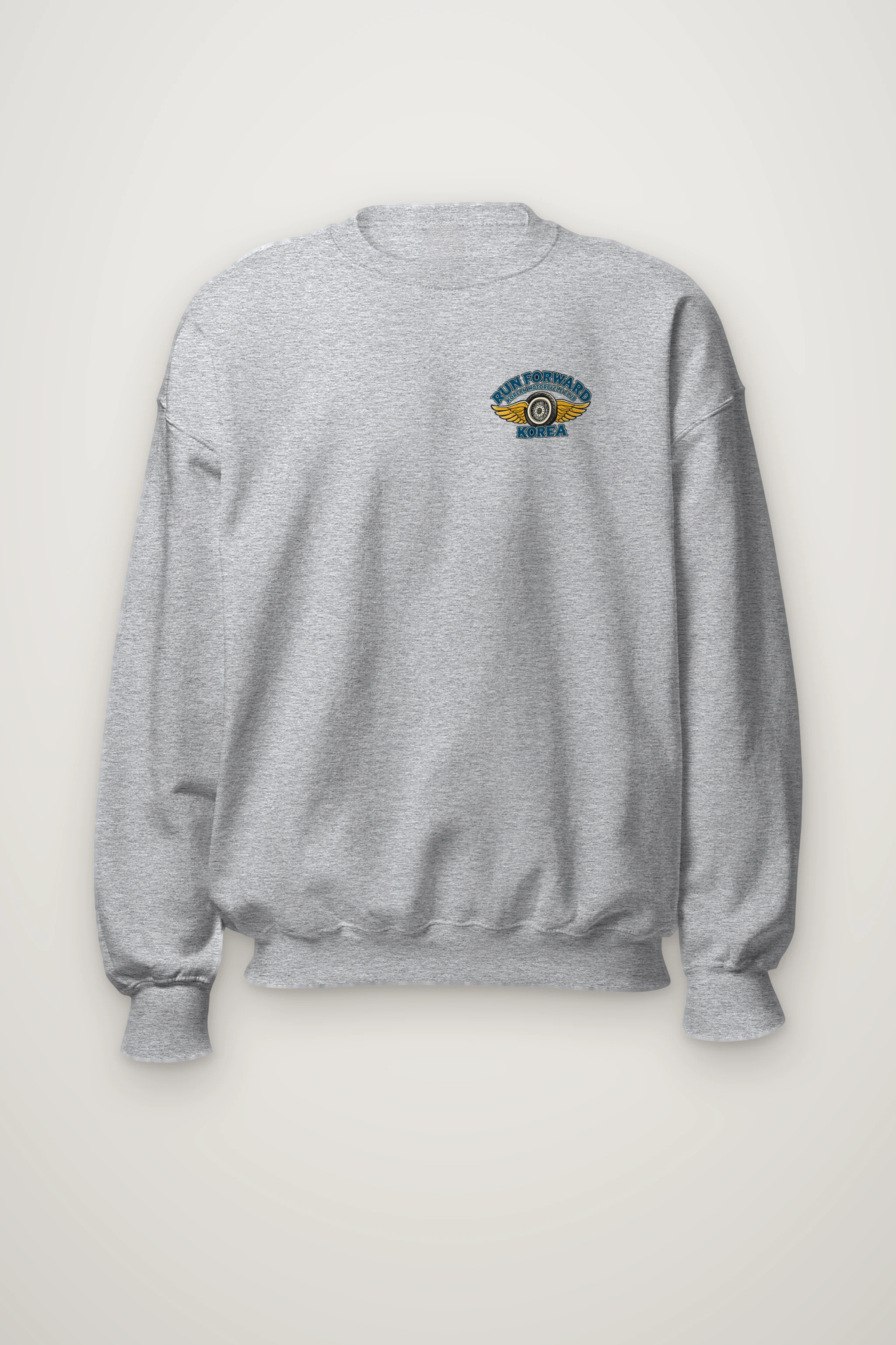 "Ride Further Live Bolder" Heavy Blend Unisex Crewneck Sweatshirt