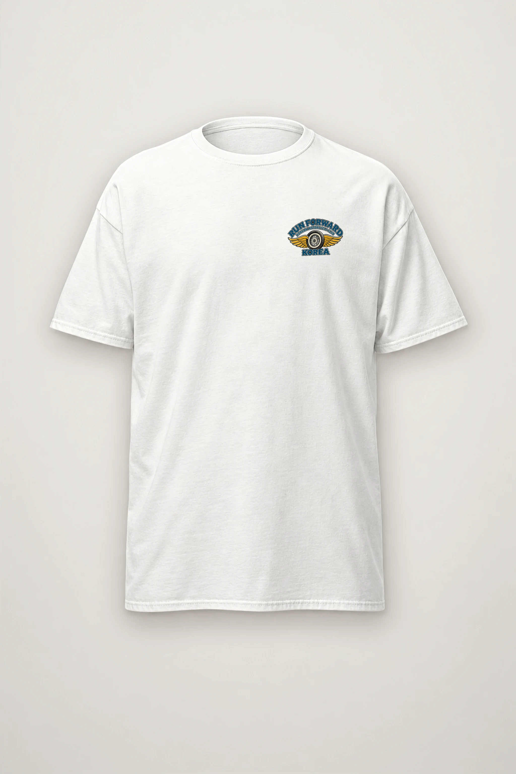 "Ride Further Live Bolder" Heavyweight Unisex Crewneck T-shirt