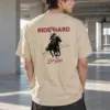 "Ride Hard Live Free" Heavyweight Unisex Crewneck T-shirt | Gildan 5000