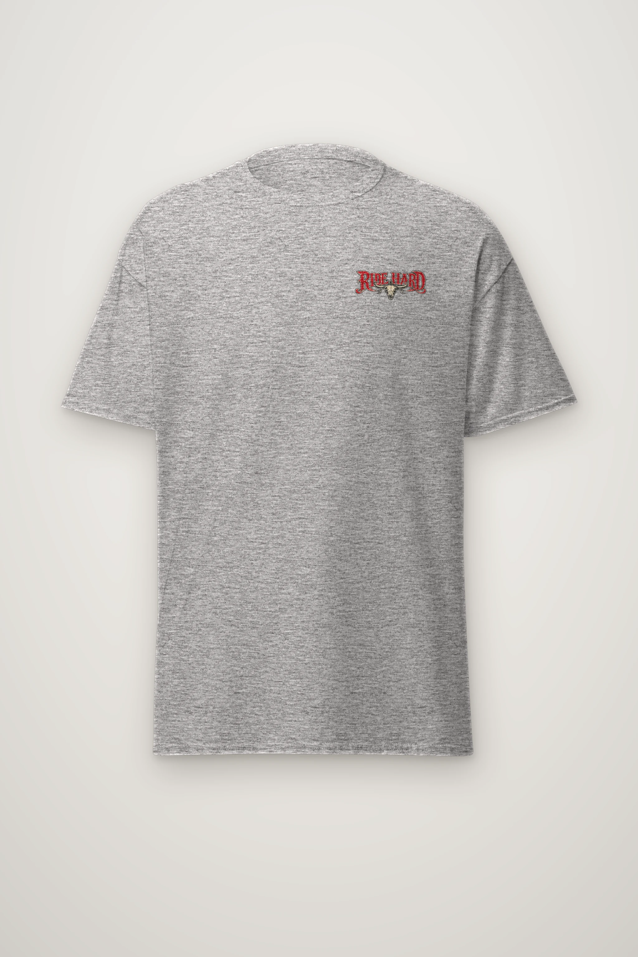 "Ride Hard Live Free" Heavyweight Unisex Crewneck T-shirt