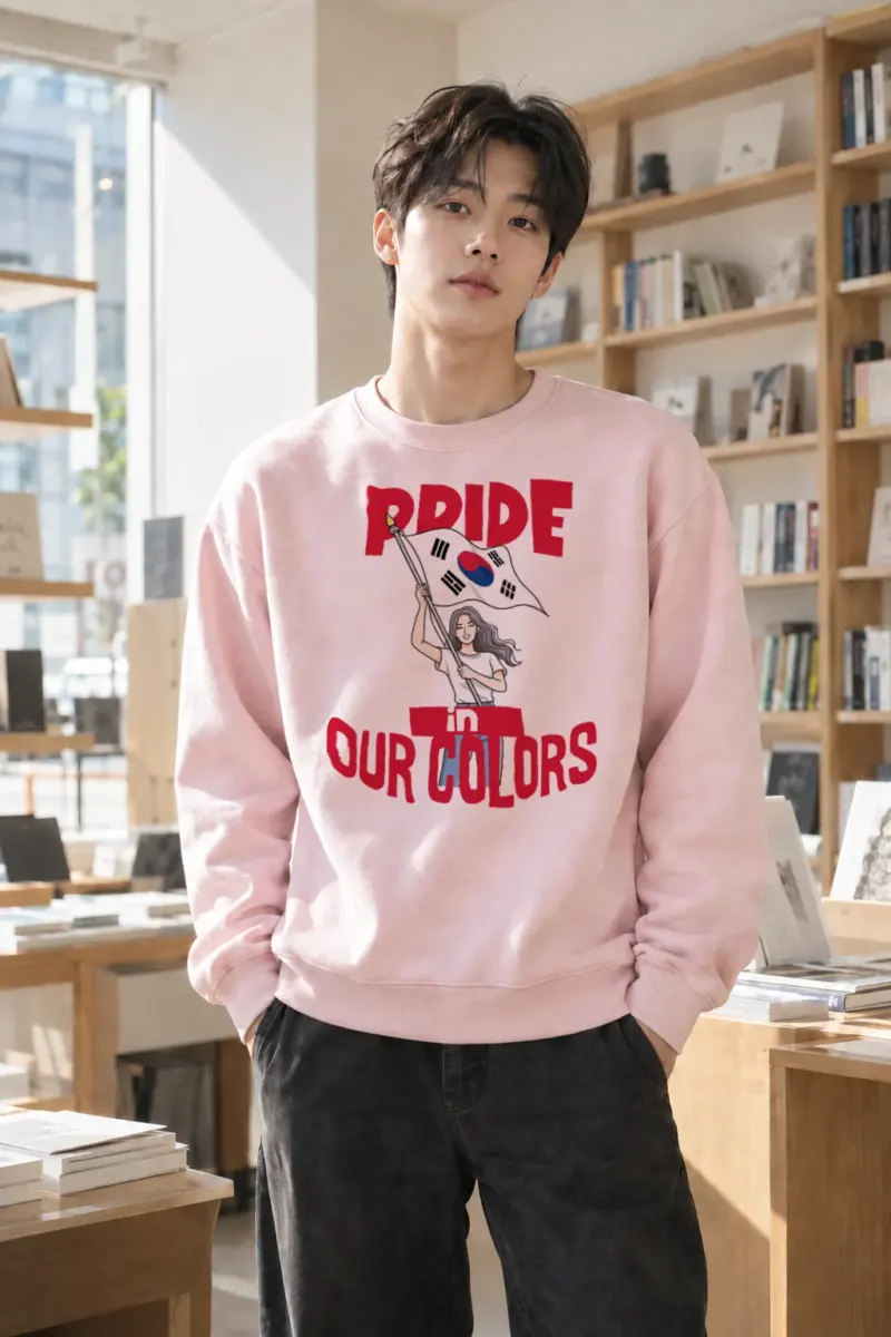"Ride In Our Colors" Heavy Blend Unisex Crewneck Sweatshirt | Gildan 18000