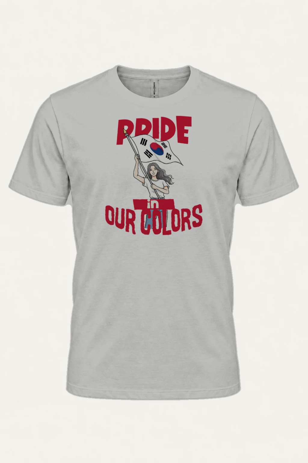 "Ride In Our Colors" Heavyweight Unisex Crewneck T-shirt | Gildan 5000