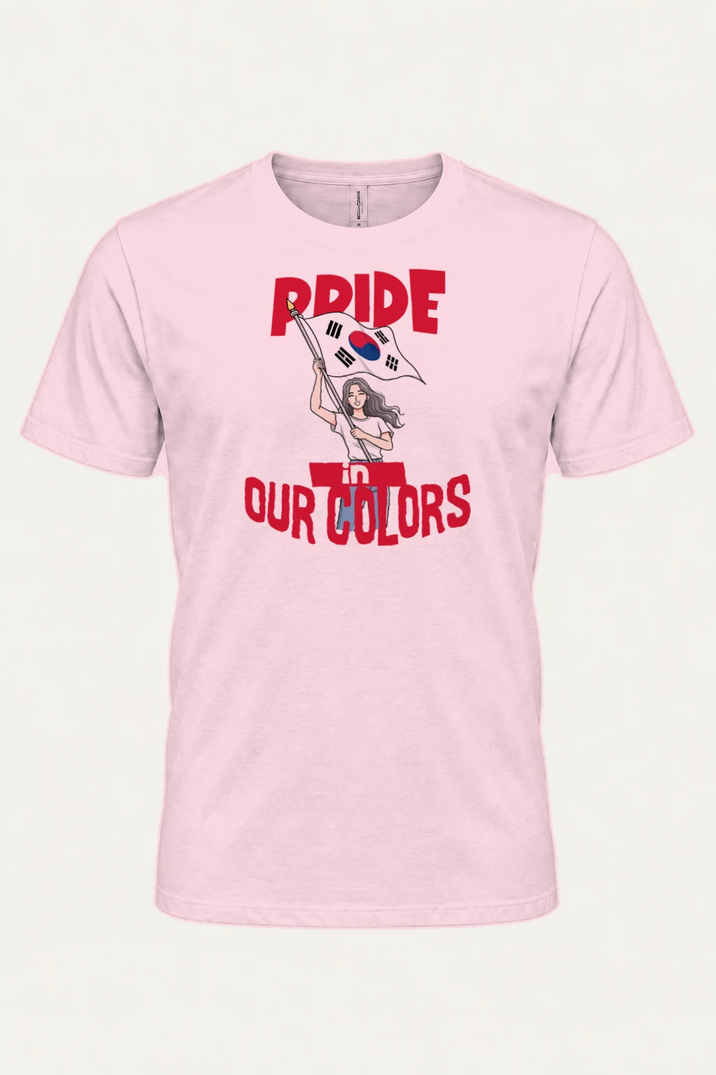 "Ride In Our Colors" Heavyweight Unisex Crewneck T-shirt | Gildan 5000