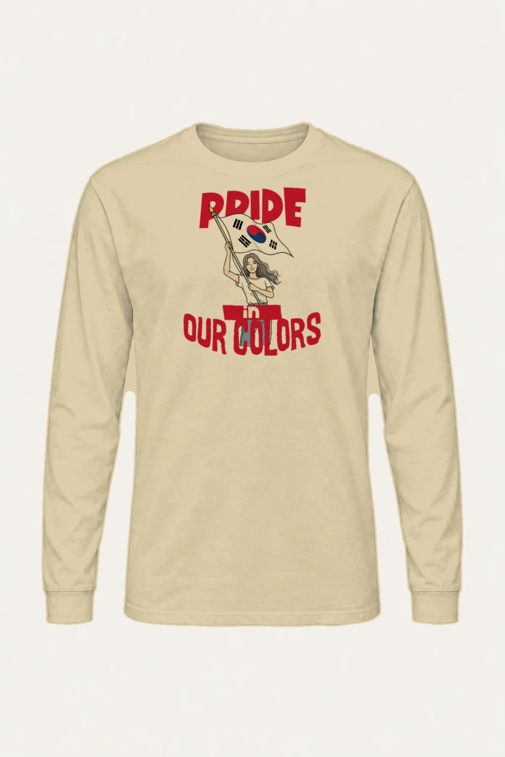 "Ride In Our Colors" Unisex Longsleeve T-shirt | Gildan 2400