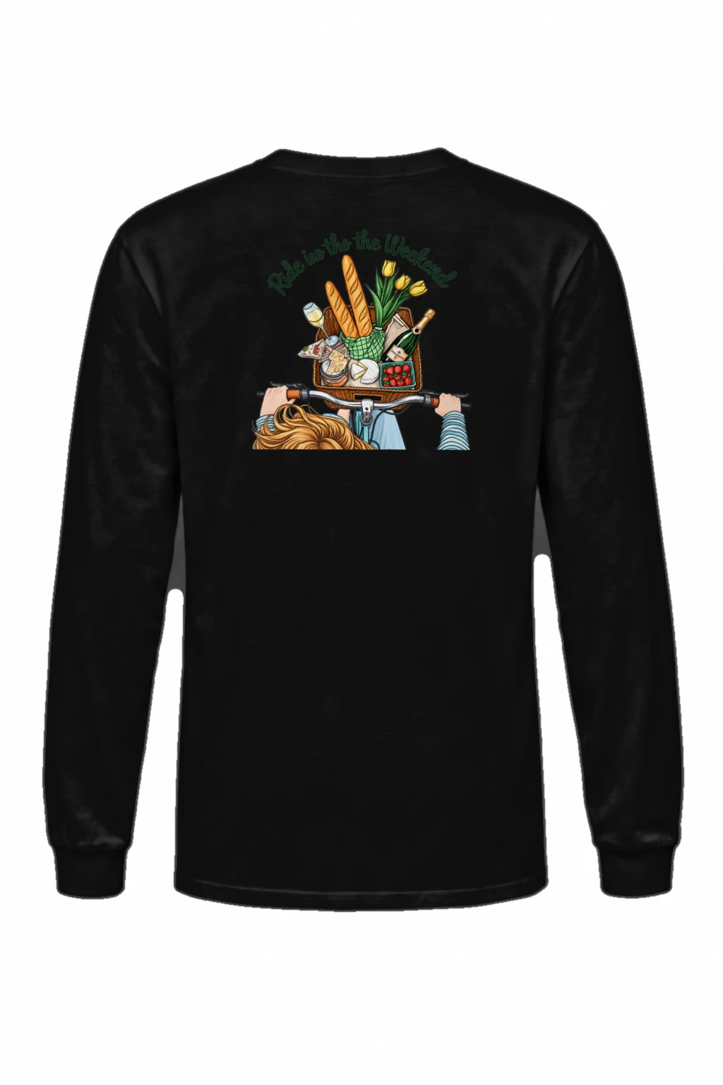 "Ride Into The Weekend" Unisex Longsleeve T-shirt | Gildan 2400