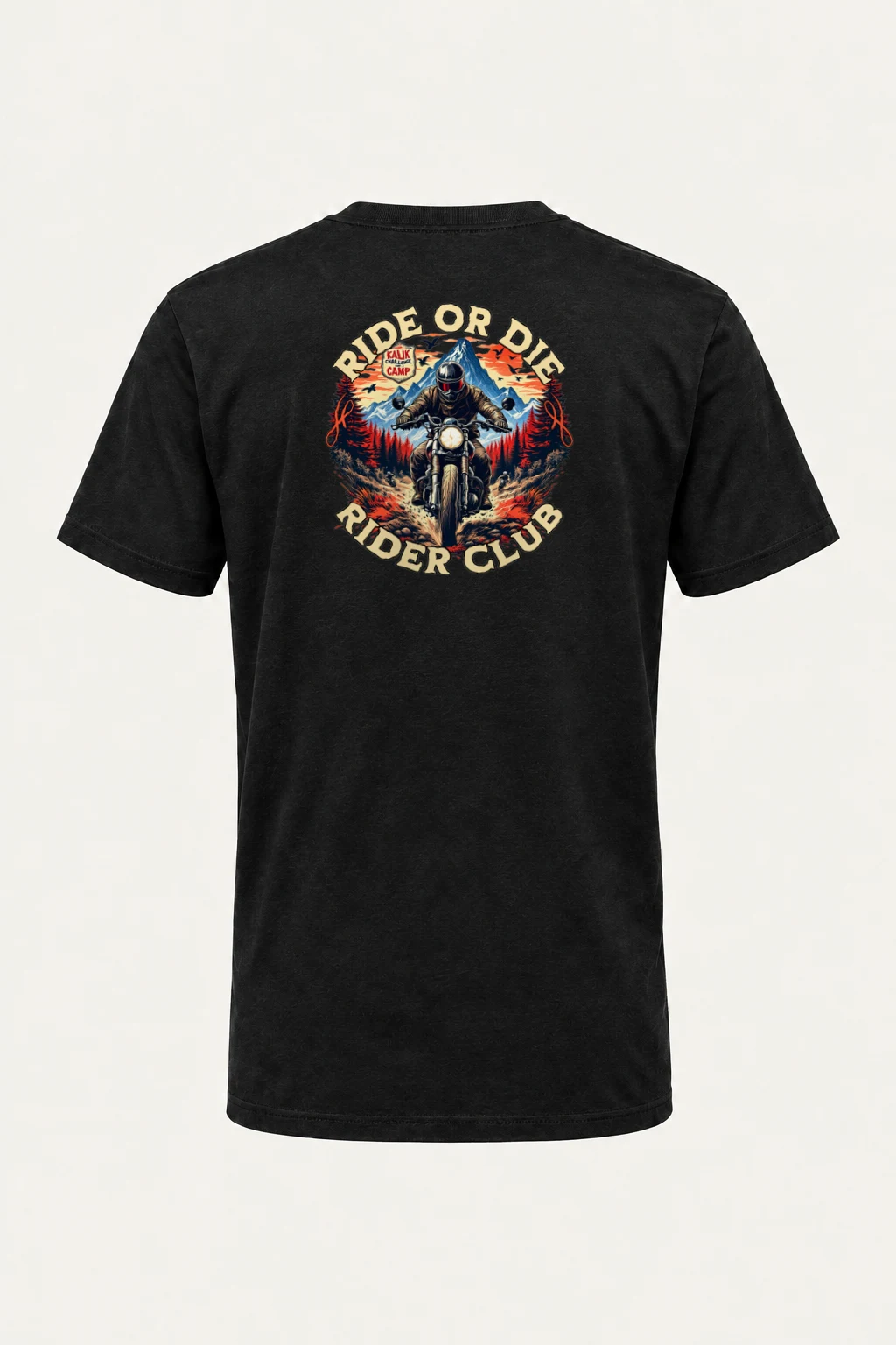 "Ride Or Die" Heavyweight Unisex Crewneck T-shirt | Gildan 5000