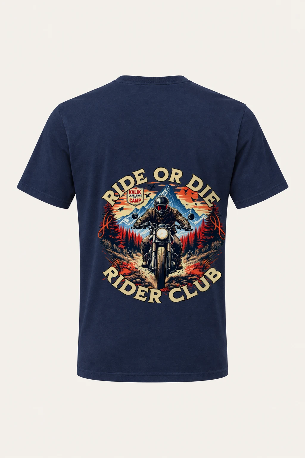 "Ride Or Die" Heavyweight Unisex Crewneck T-shirt | Gildan 5000