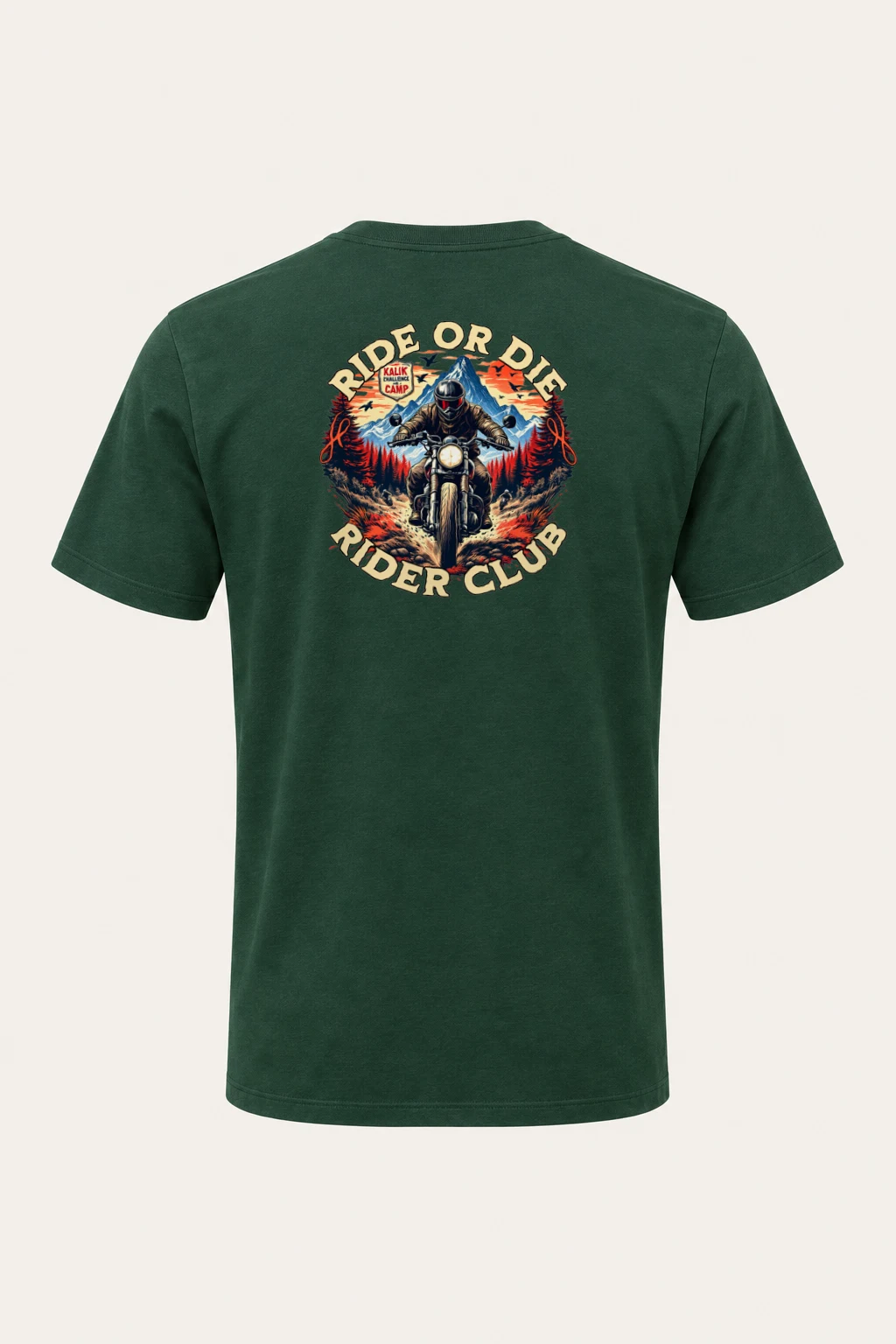 "Ride Or Die" Heavyweight Unisex Crewneck T-shirt | Gildan 5000