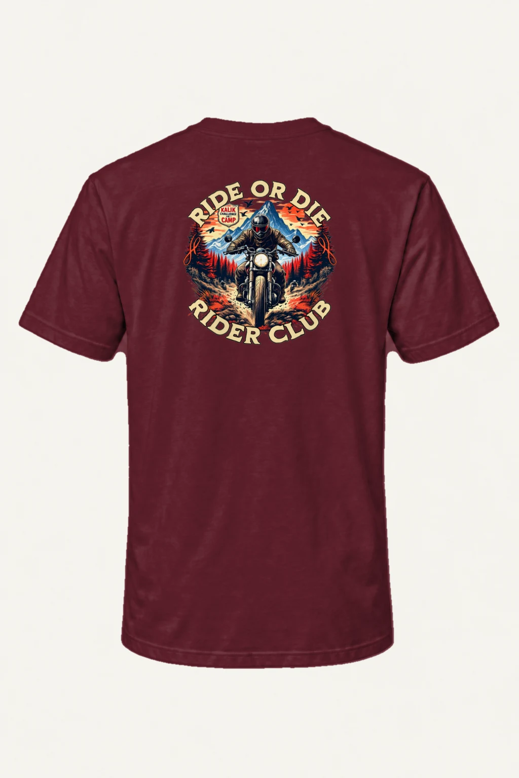 "Ride Or Die" Heavyweight Unisex Crewneck T-shirt | Gildan 5000