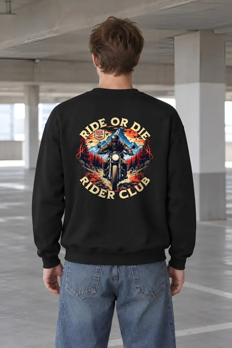 "Ride Or Die Motorcycle Club" Heavy Blend Unisex Crewneck Sweatshirt