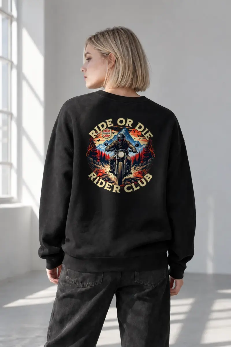 "Ride Or Die Motorcycle Club" Heavy Blend Unisex Crewneck Sweatshirt | Gildan 18000