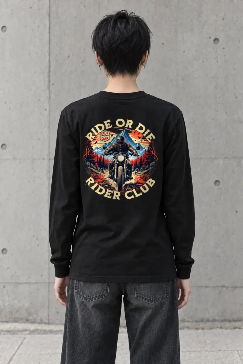 "Ride Or Die" Unisex Longsleeve T-shirt | Gildan 2400