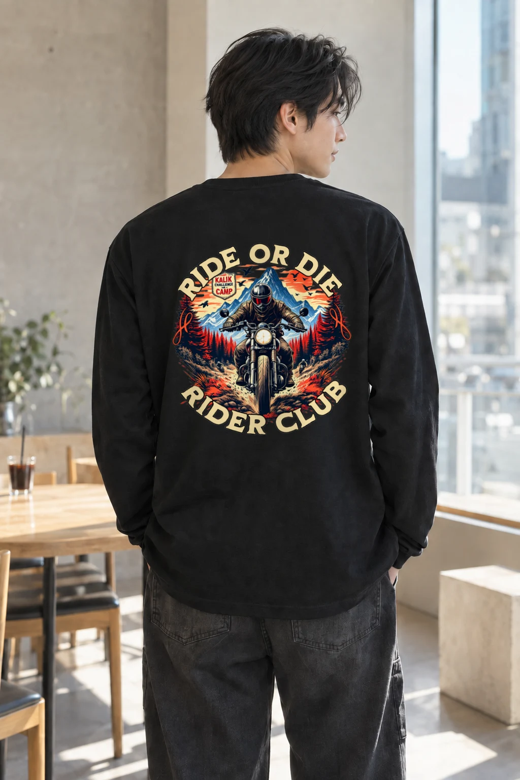 "Ride Or Die" Unisex Longsleeve T-shirt | Gildan 2400