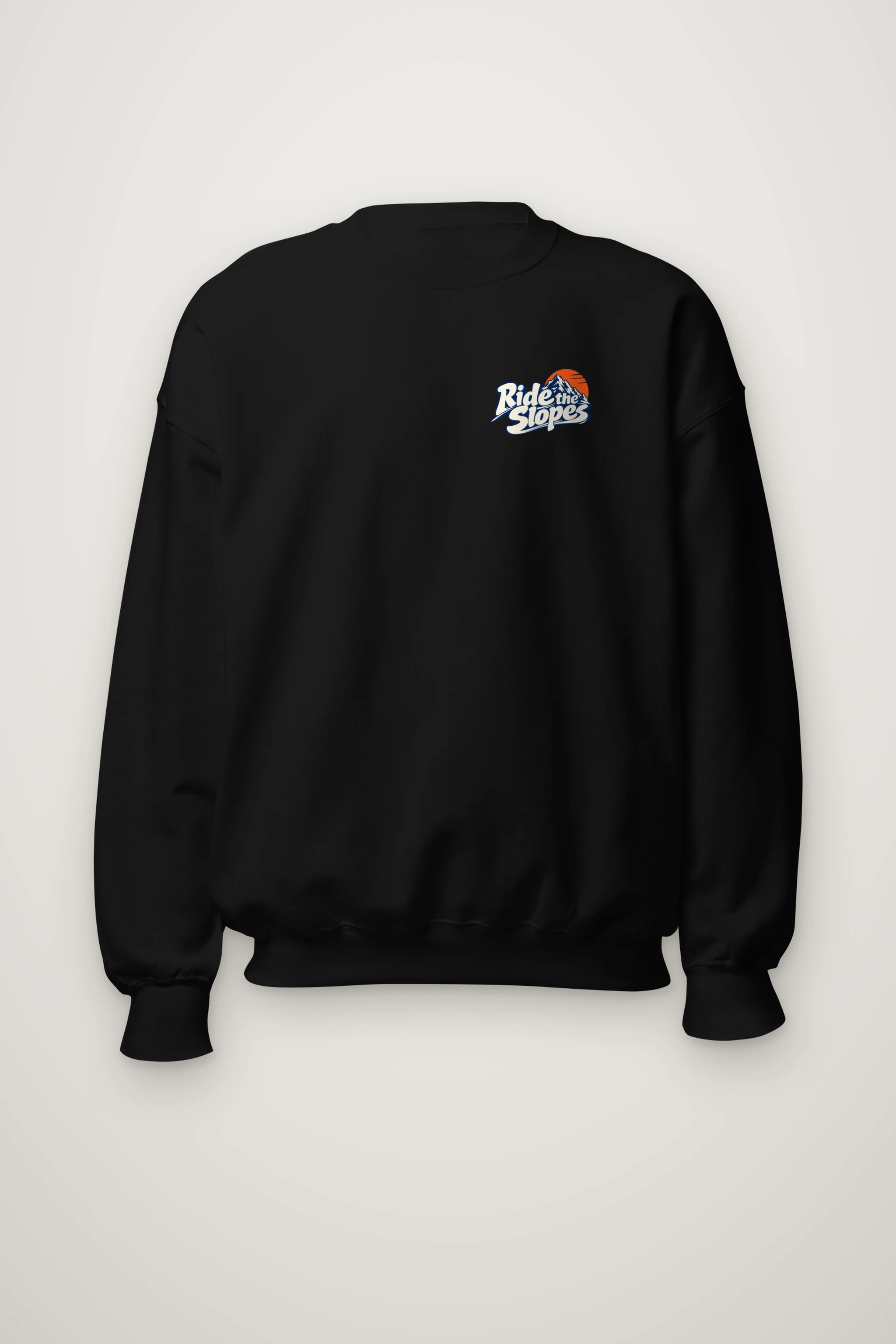 "Ride The Slopes" Heavy Blend Unisex Crewneck Sweatshirt