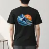 "Ride The Slopes" Heavyweight Unisex Crewneck T-shirt