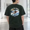 "Alpine Carve" Heavyweight Unisex Crewneck T-shirt | Gildan 5000