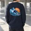 "Ride The Slopes" Unisex Longsleeve T-shirt | Gildan 2400