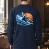 "Ride The Slopes" Unisex Longsleeve T-shirt
