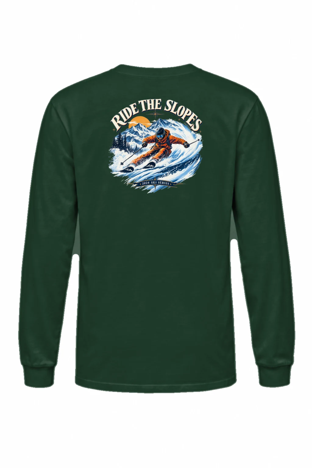 "Ride The Slopes" Unisex Longsleeve T-shirt | Gildan 2400
