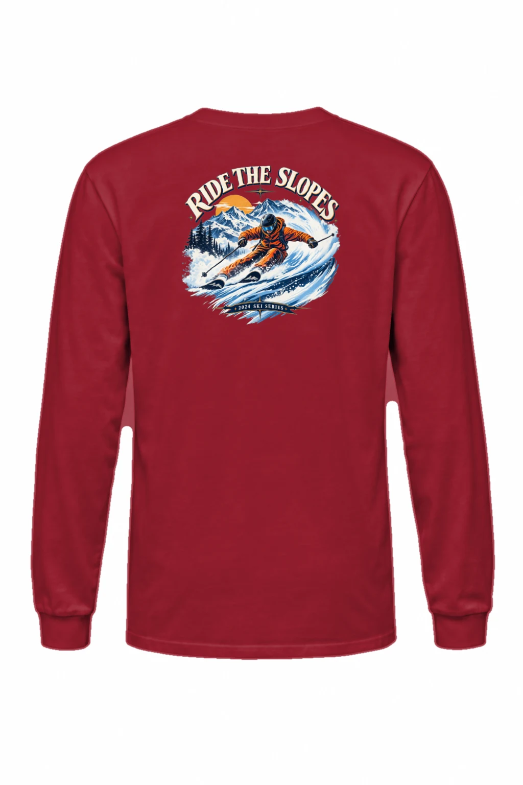 "Ride The Slopes" Unisex Longsleeve T-shirt | Gildan 2400