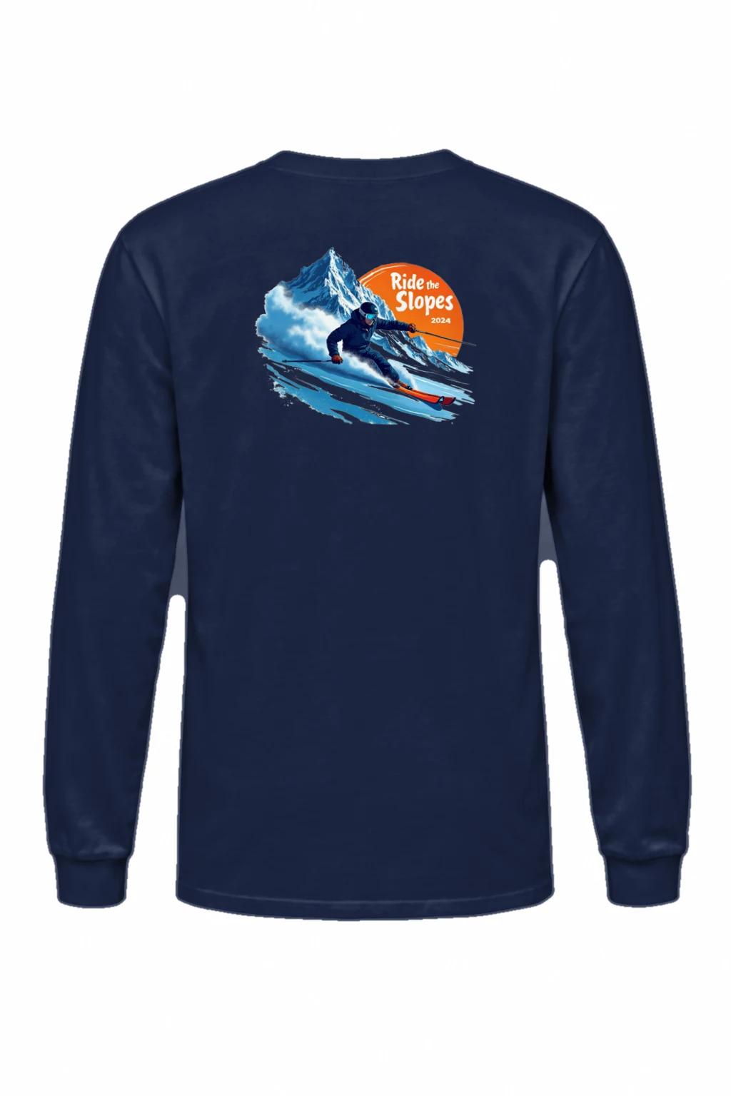 "Ride The Slopes" Unisex Longsleeve T-shirt | Gildan 2400