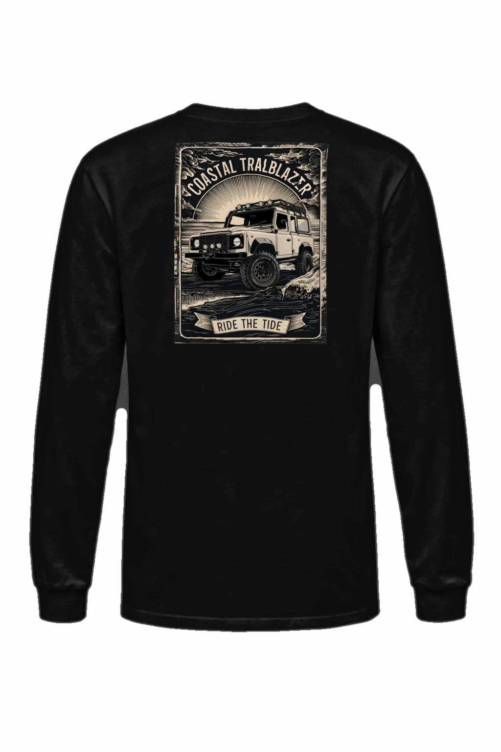 "Ride The Tide" Unisex Longsleeve T-shirt | Gildan 2400