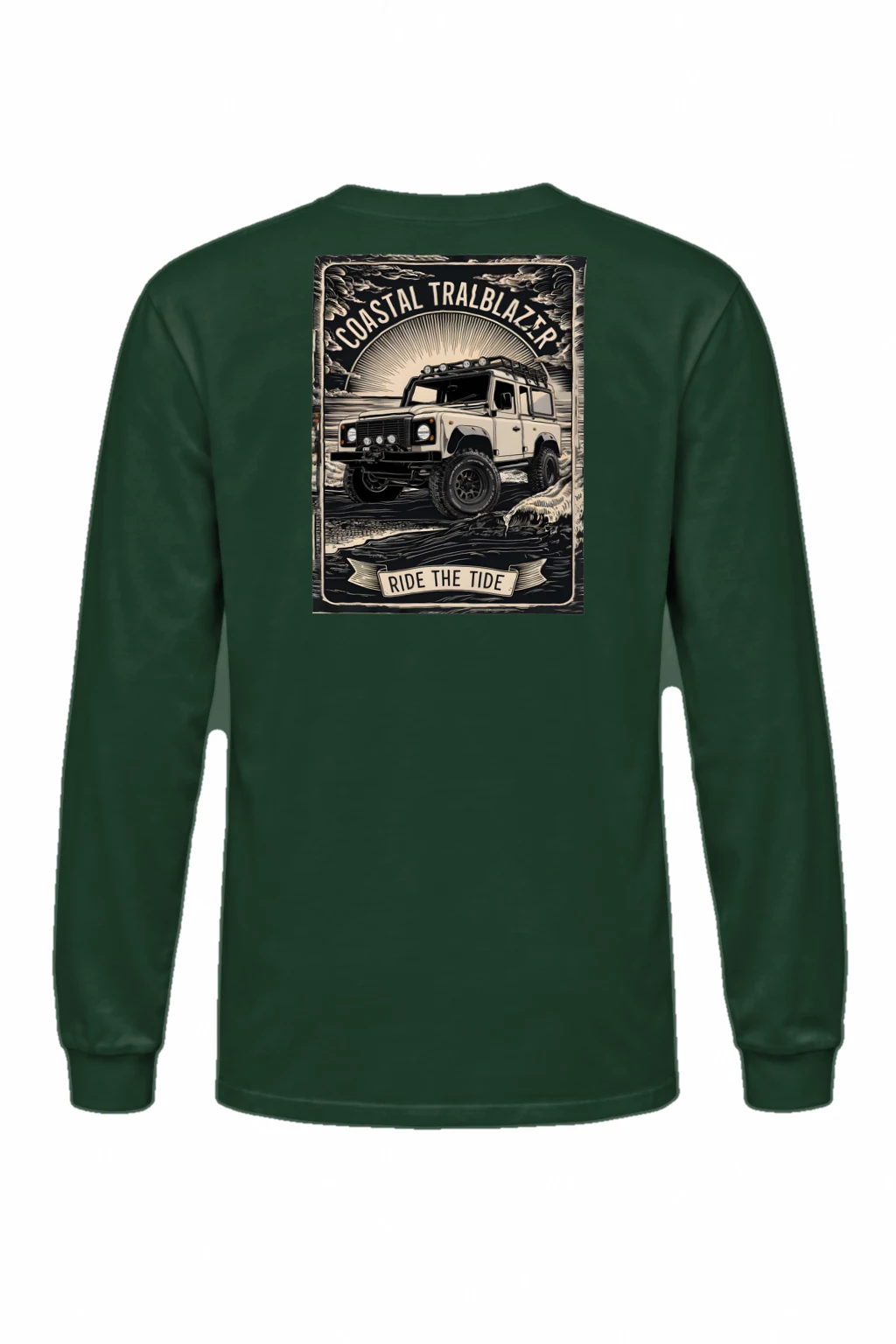 "Ride The Tide" Unisex Longsleeve T-shirt | Gildan 2400