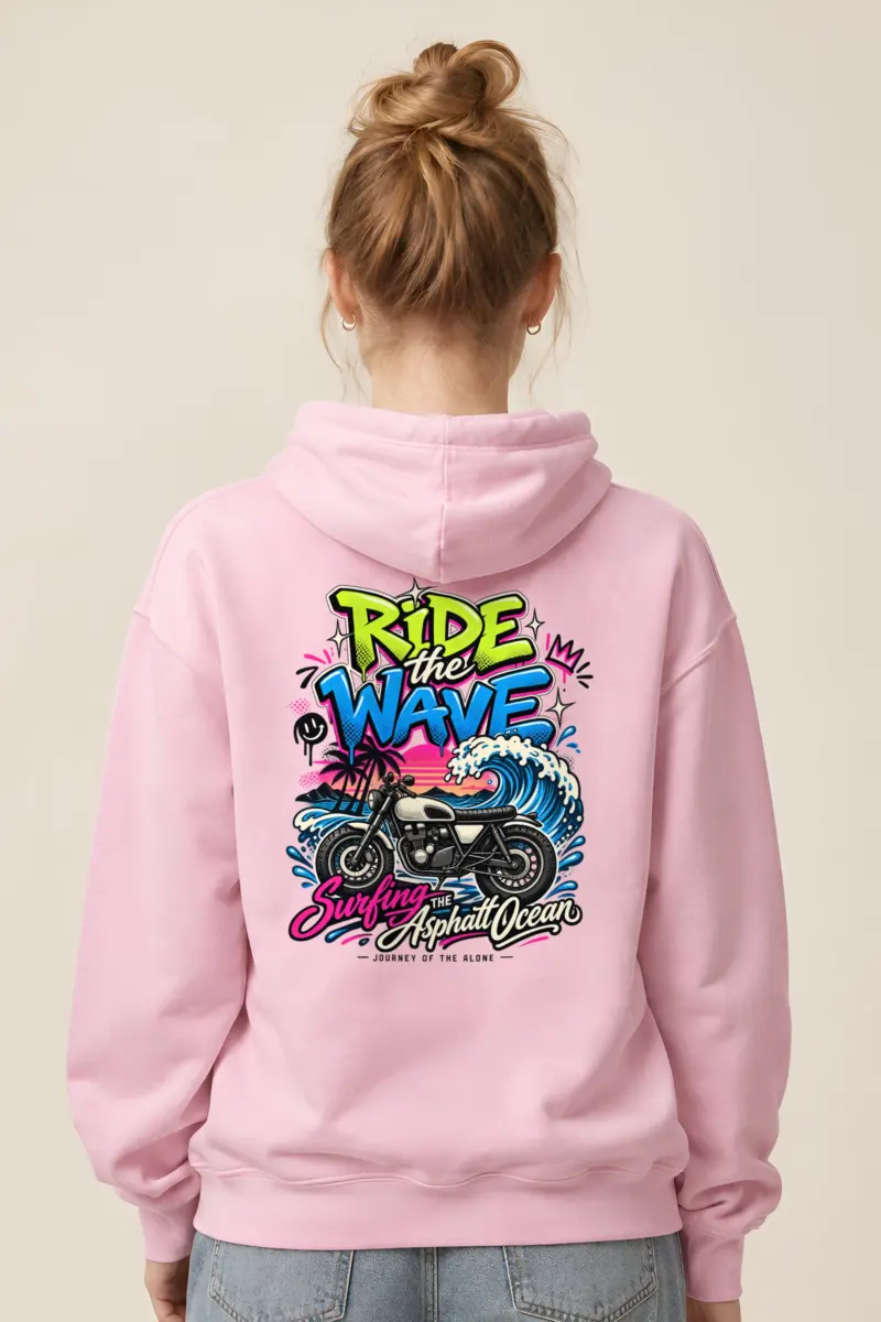 "Ride The Wave" Heavy Blend Unisex Pullover Hoodie