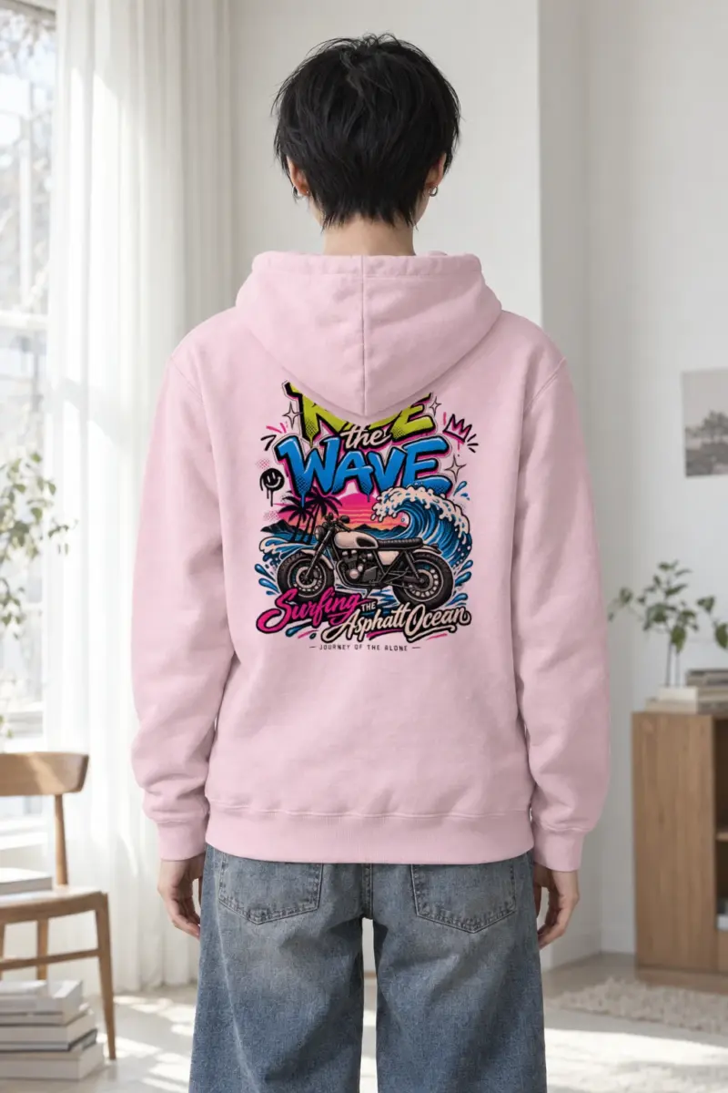 "Ride The Wave" Heavy Blend Unisex Pullover Hoodie