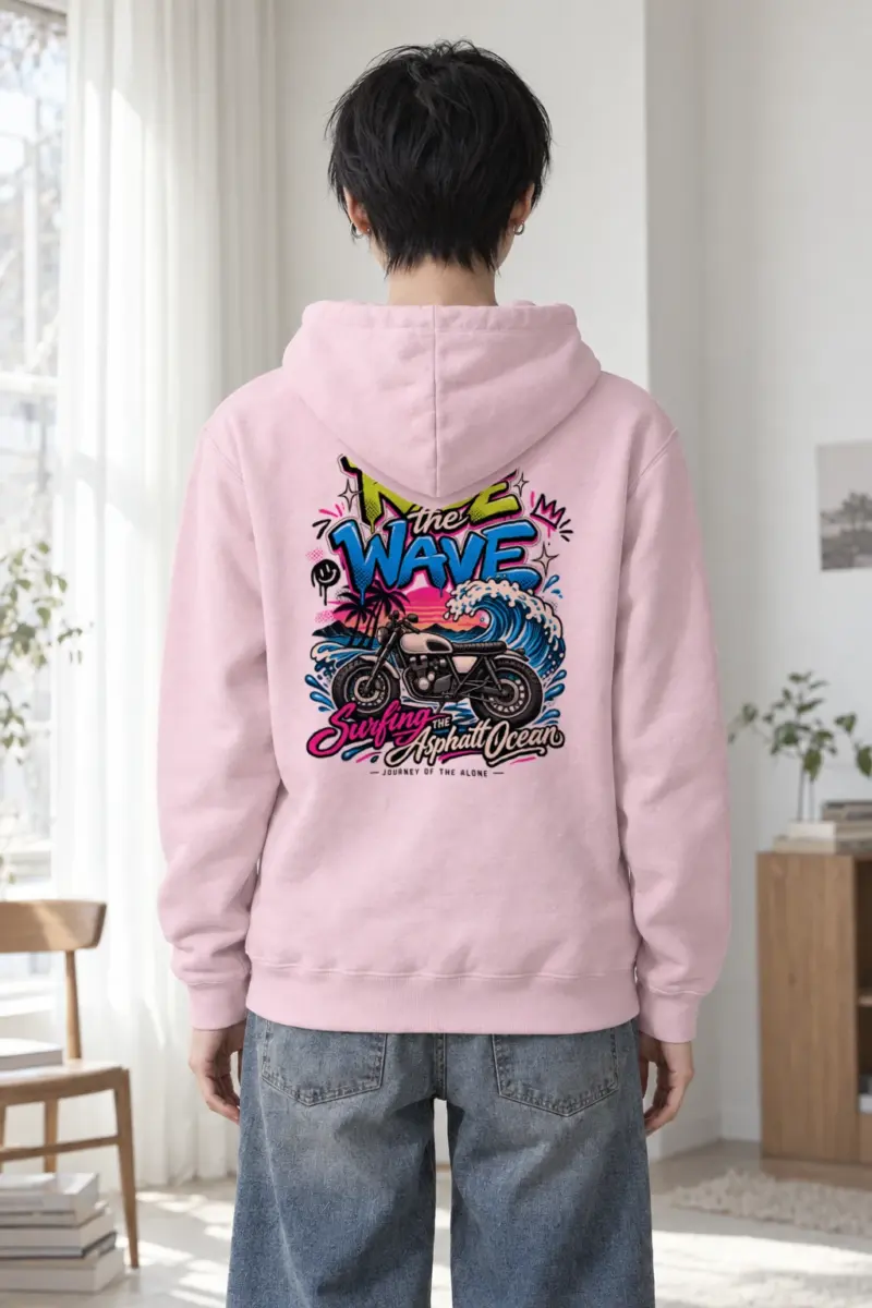 "Ride The Wave" Heavy Blend Unisex Pullover Hoodie