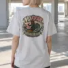 "Ride The Wave" Heavyweight Unisex Crewneck T-shirt | Gildan 5000