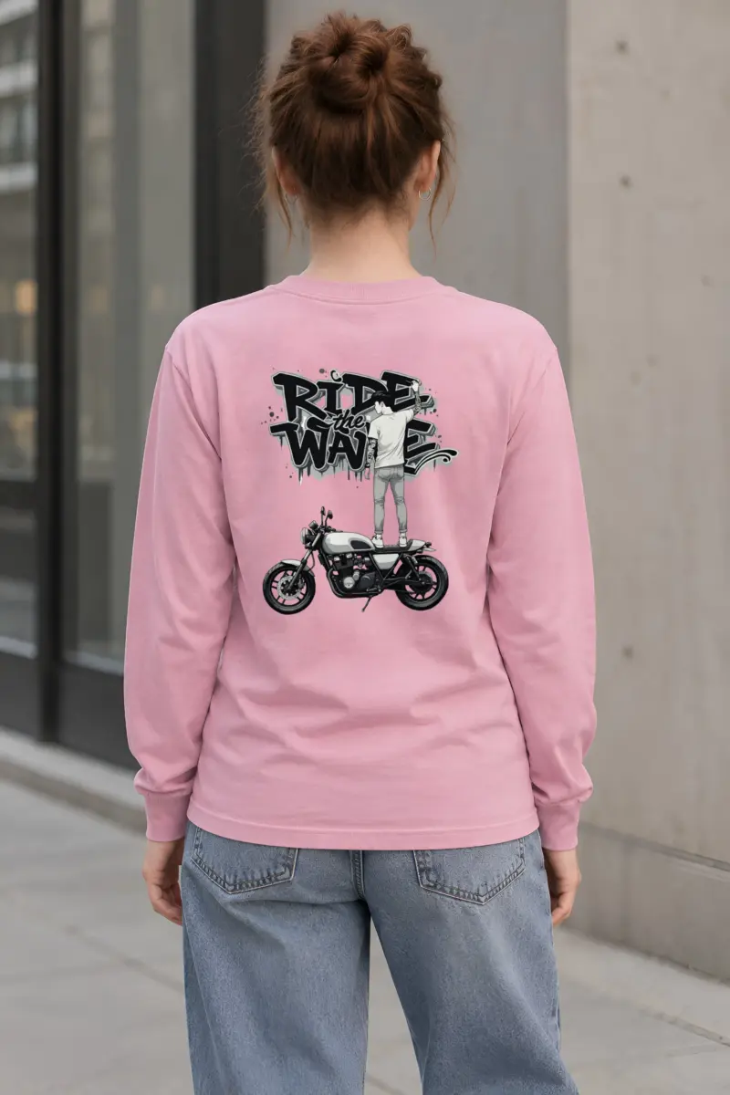 "Ride The Wave" Unisex Longsleeve T-shirt