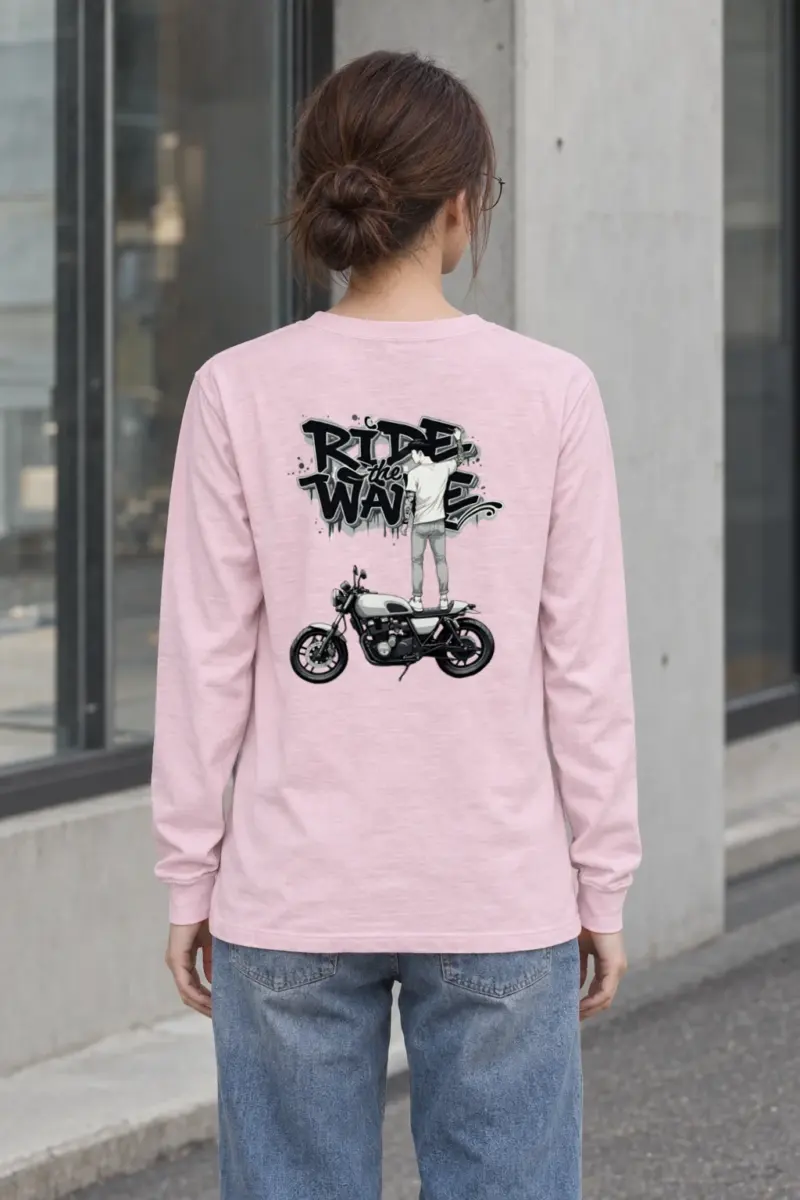 "Ride The Wave" Unisex Longsleeve T-shirt