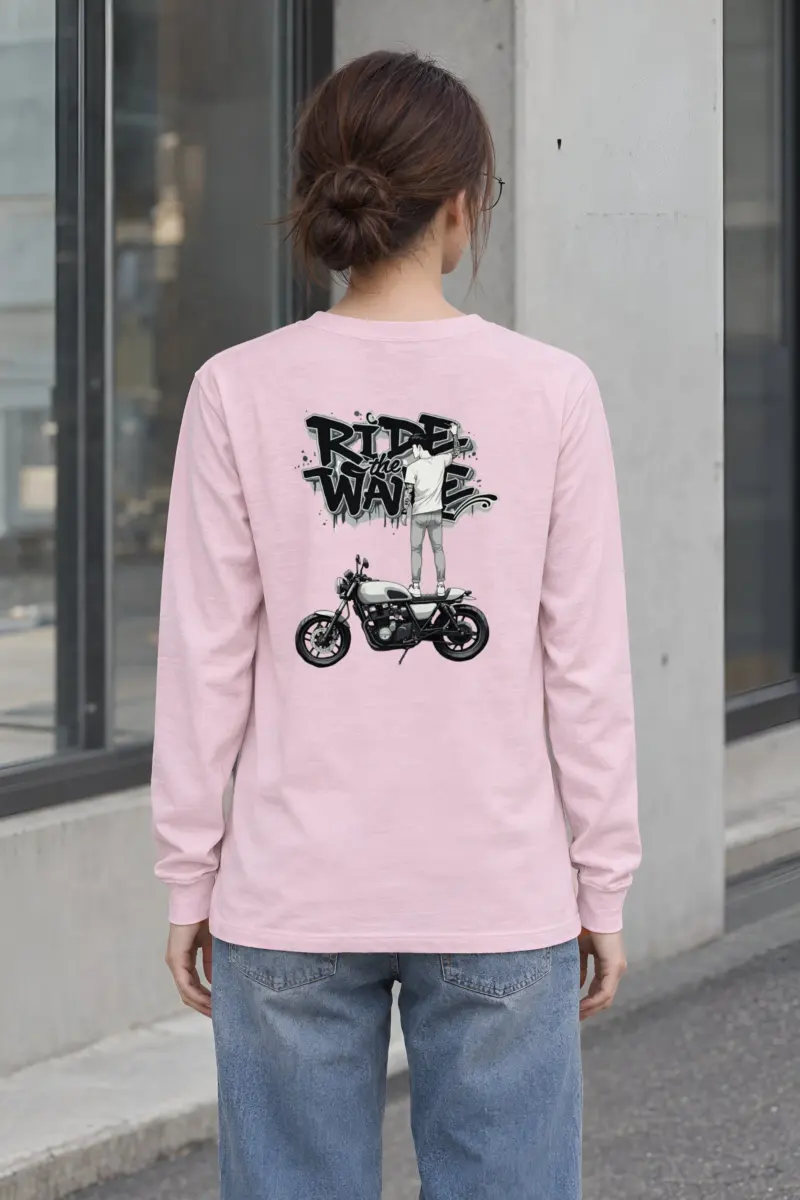 "Ride The Wave" Unisex Longsleeve T-shirt
