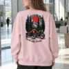 "Ride The Wild Roads" Heavy Blend Unisex Crewneck Sweatshirt | Gildan 18000