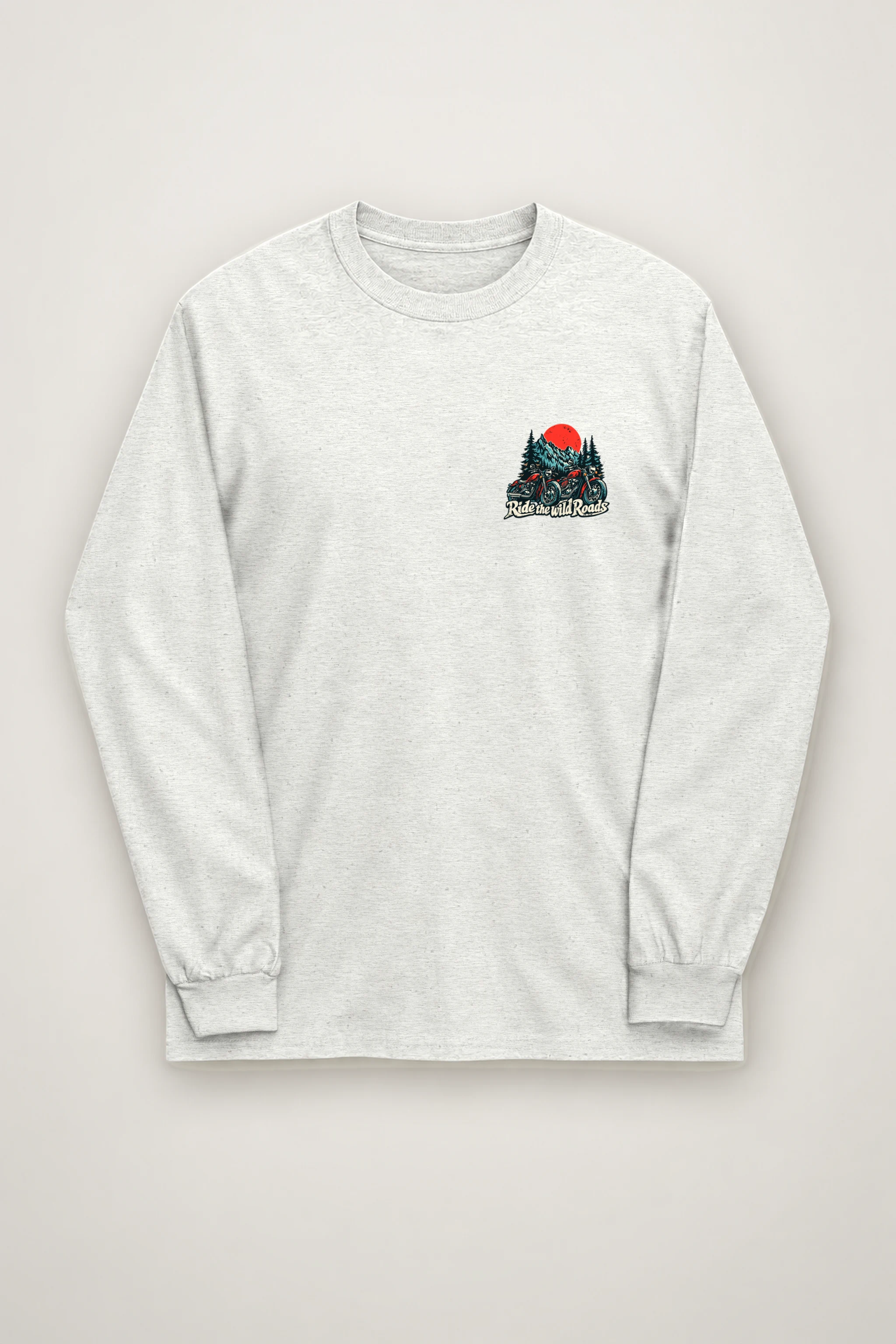 "Ride The Wild Roads" Unisex Longsleeve T-shirt
