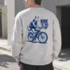 "Ride Til You Stop" Heavy Blend Unisex Crewneck Sweatshirt | Gildan 18000