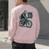 "Ride Til You Stop" Heavy Blend Unisex Crewneck Sweatshirt | Gildan 18000