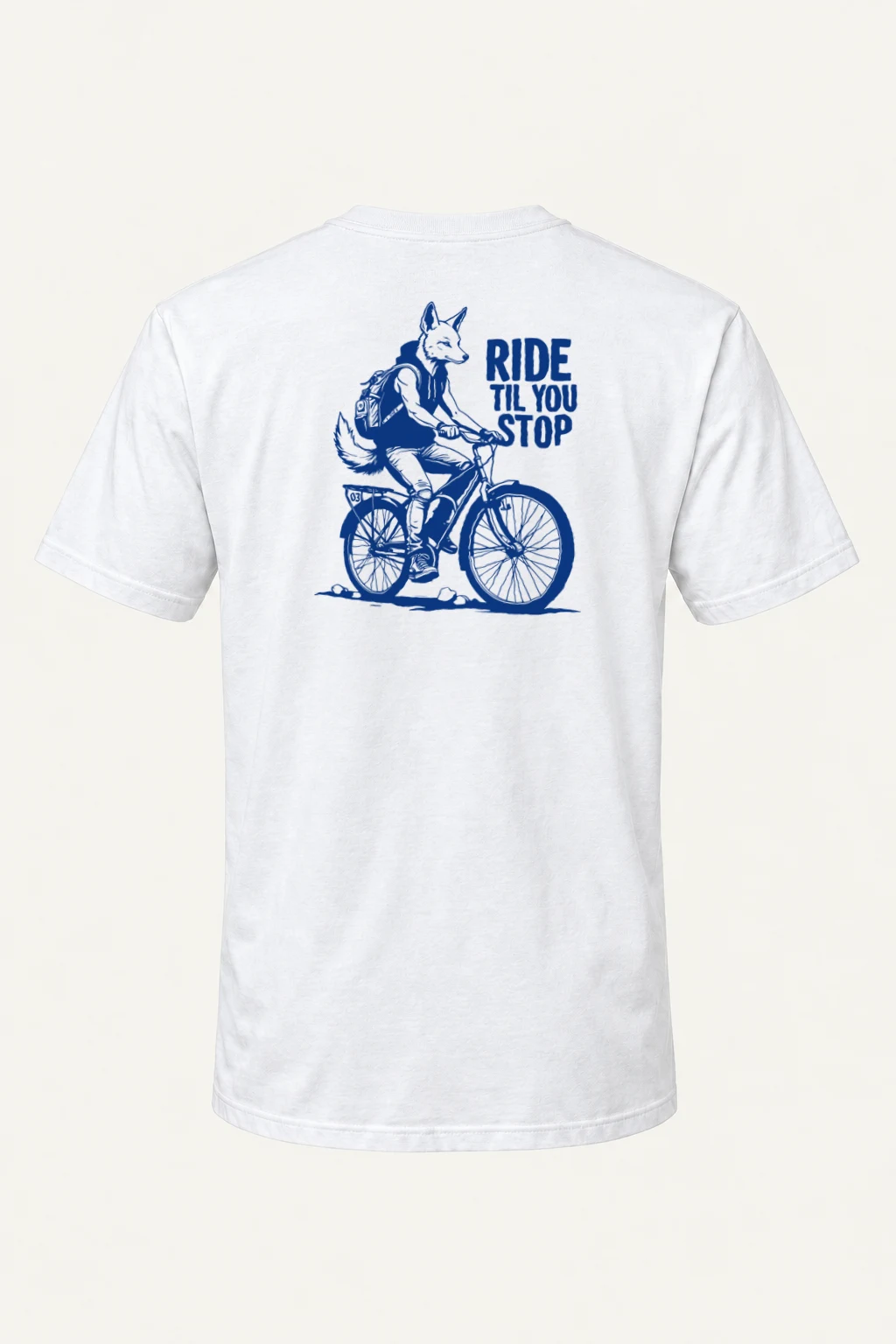 "Ride Til You Stop" Heavyweight Unisex Crewneck T-shirt | Gildan 5000