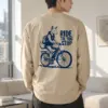 "Ride Til You Stop" Unisex Longsleeve T-shirt | Gildan 2400
