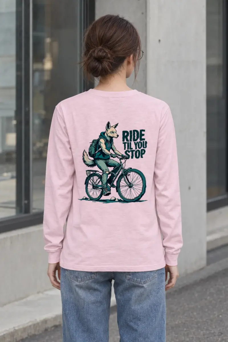 "Ride Til You Stop" Unisex Longsleeve T-shirt