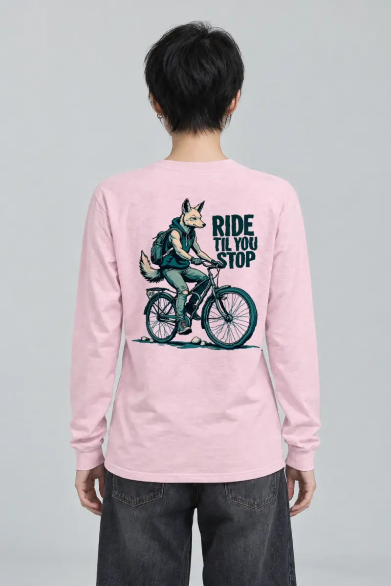 "Ride Til You Stop" Unisex Longsleeve T-shirt | Gildan 2400