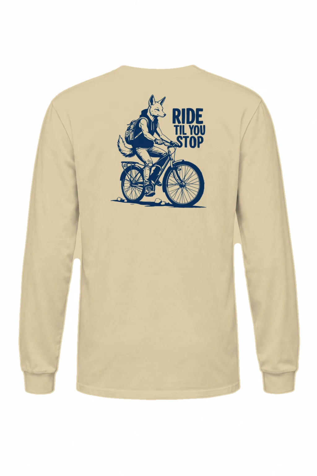 "Ride Til You Stop" Unisex Longsleeve T-shirt | Gildan 2400