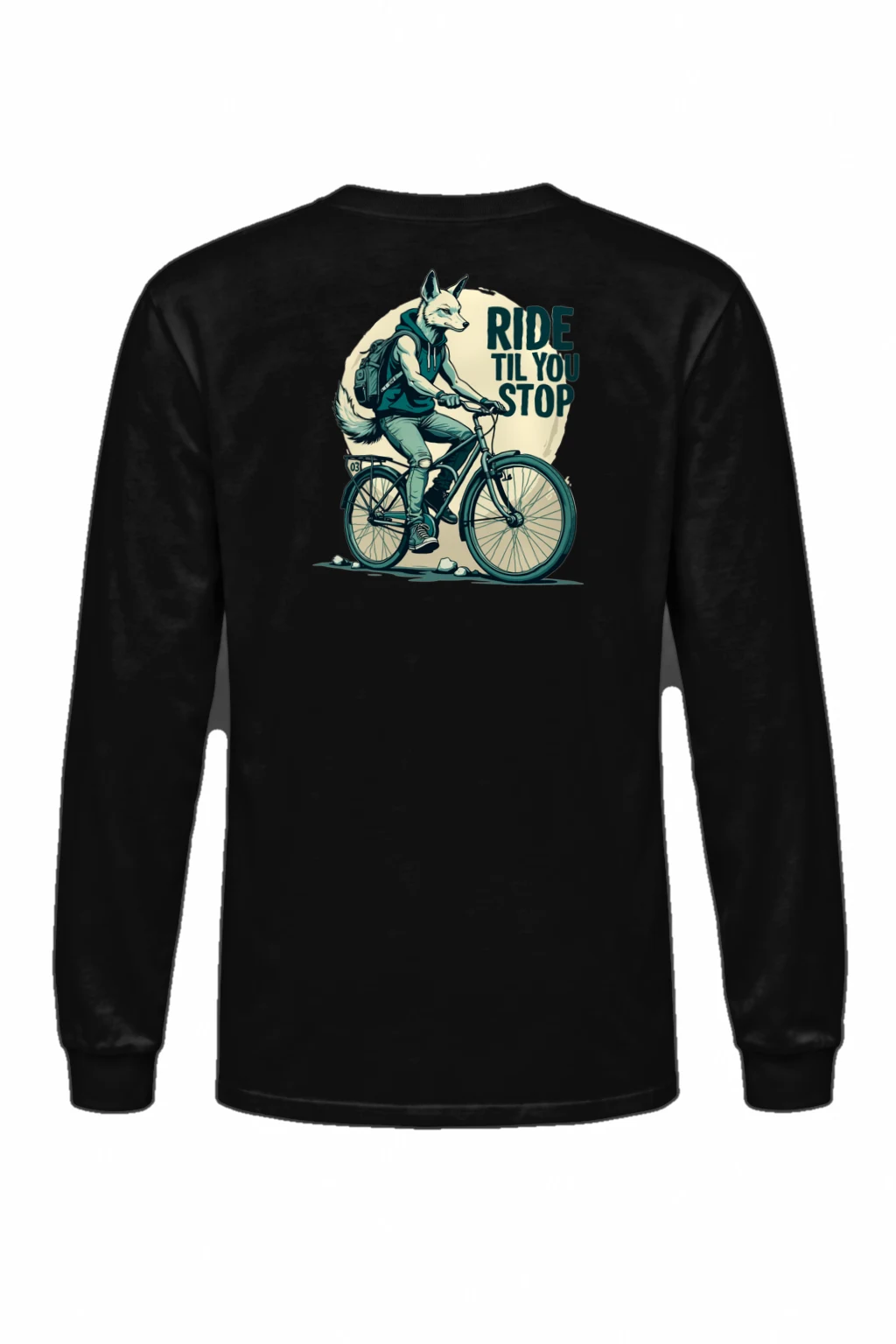 "Ride Til You Stop" Unisex Longsleeve T-shirt | Gildan 2400