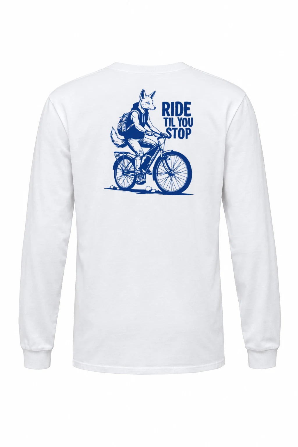 "Ride Til You Stop" Unisex Longsleeve T-shirt | Gildan 2400