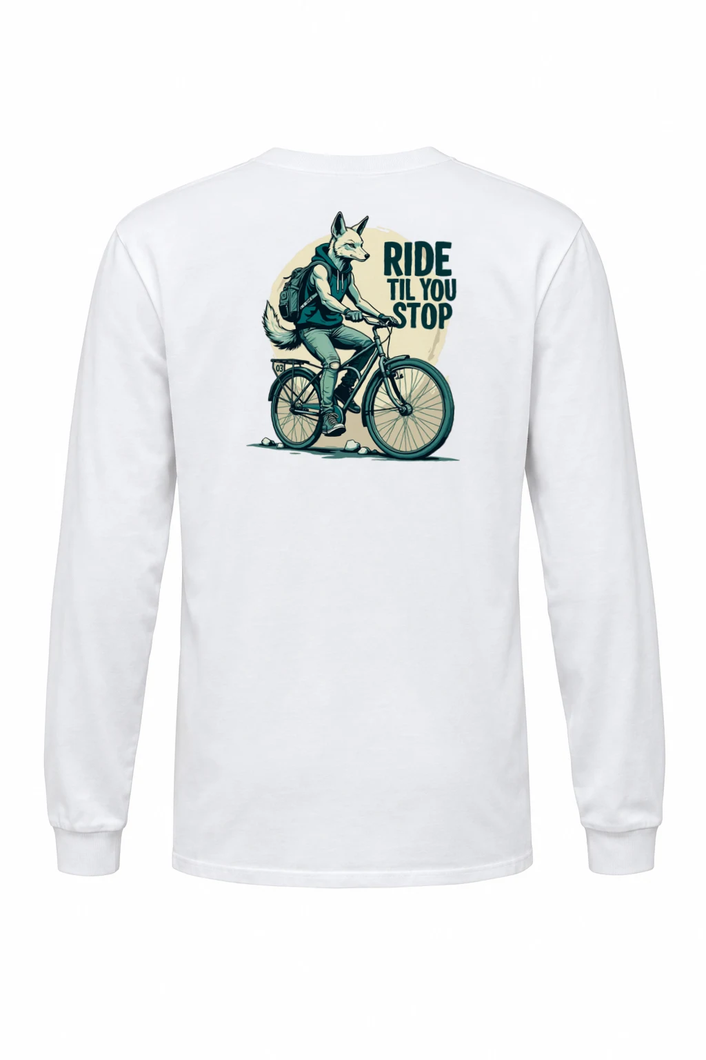 "Ride Til You Stop" Unisex Longsleeve T-shirt | Gildan 2400