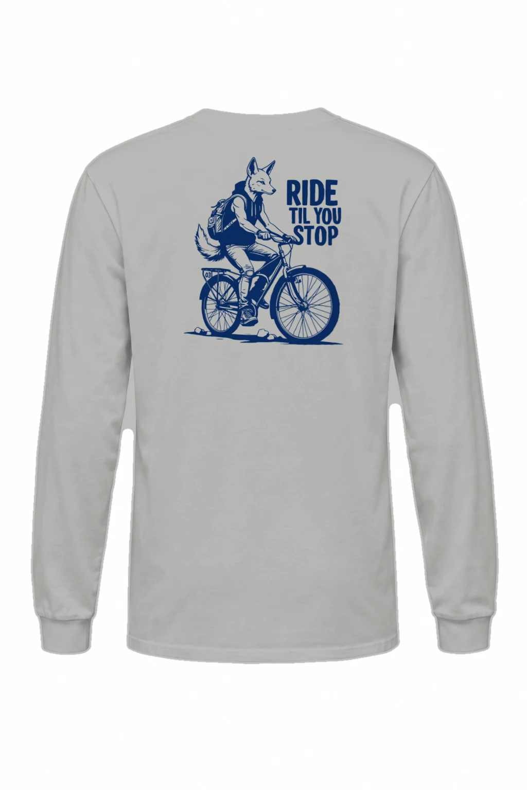 "Ride Til You Stop" Unisex Longsleeve T-shirt | Gildan 2400